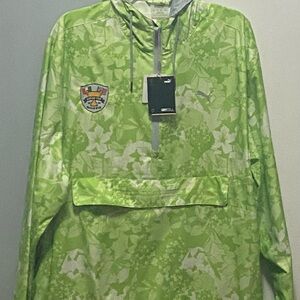 Golf Windbreaker Puma Lime Green